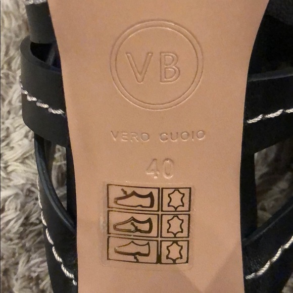 Veronica Beard Macey Vachetta Leather Sandal NEW - Picture 7 of 11